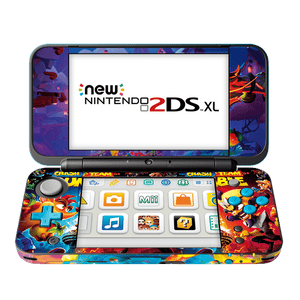 Crash Rumble Nintendo New 2DS XL (2017) Skin