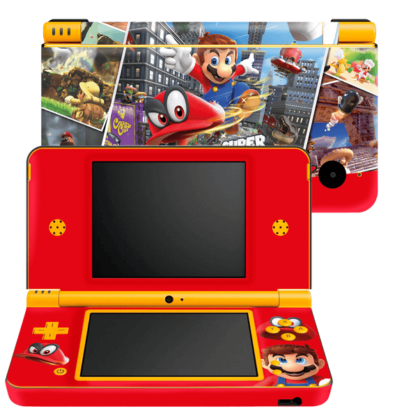 Mario Odyssey Skin Nintendo DSi XL (2009)