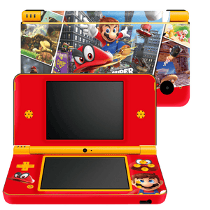 Super Mario Odyssey Nintendo DSI XL 2010 Skin