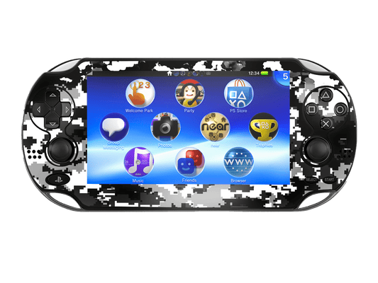 Negro Camuflado PSVITA Fat Bundle Skin