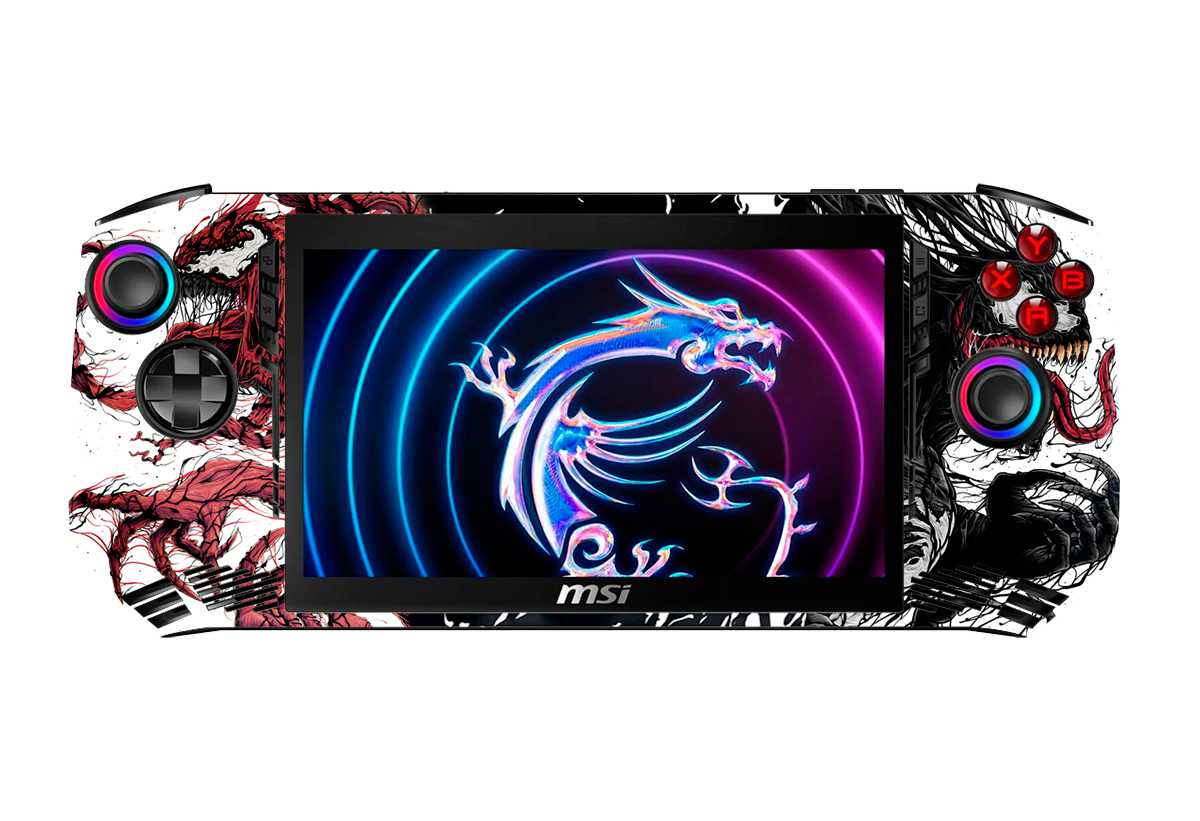 Skin para MSI Claw A1M edición Venom vs Carnage – Xonebrand