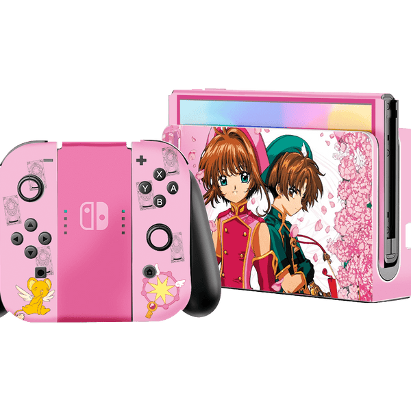 Sakura Card Skin Nintendo Switch OLED (2021)