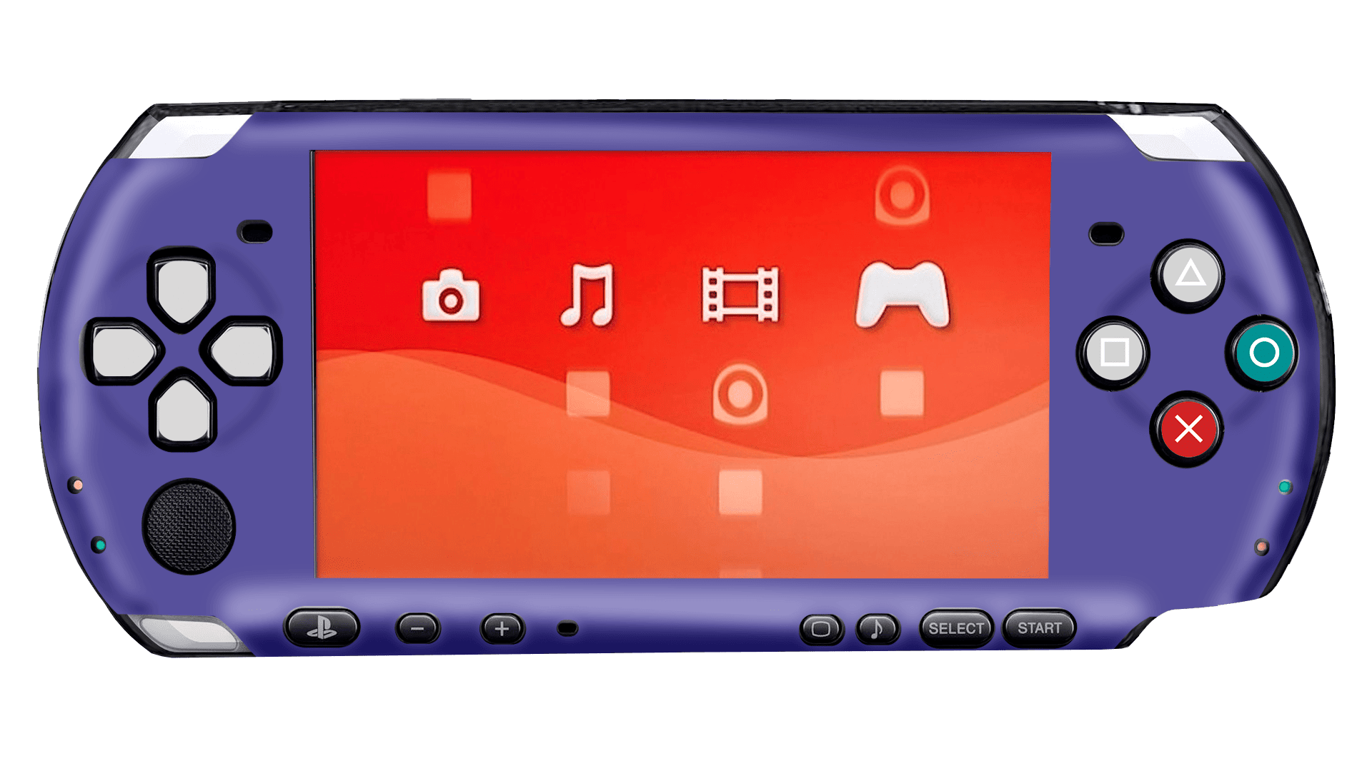 Game Cube Skin Playstation Portable (PSP) Xonebrand