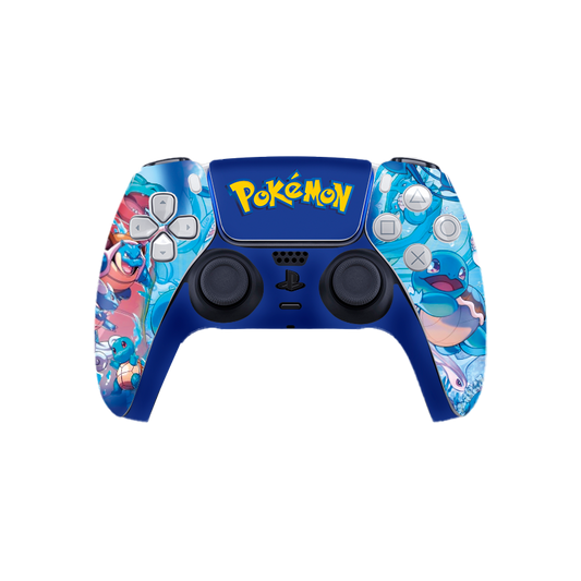 Pokemon Squirtle Skin Playstation 5 DualSense Full