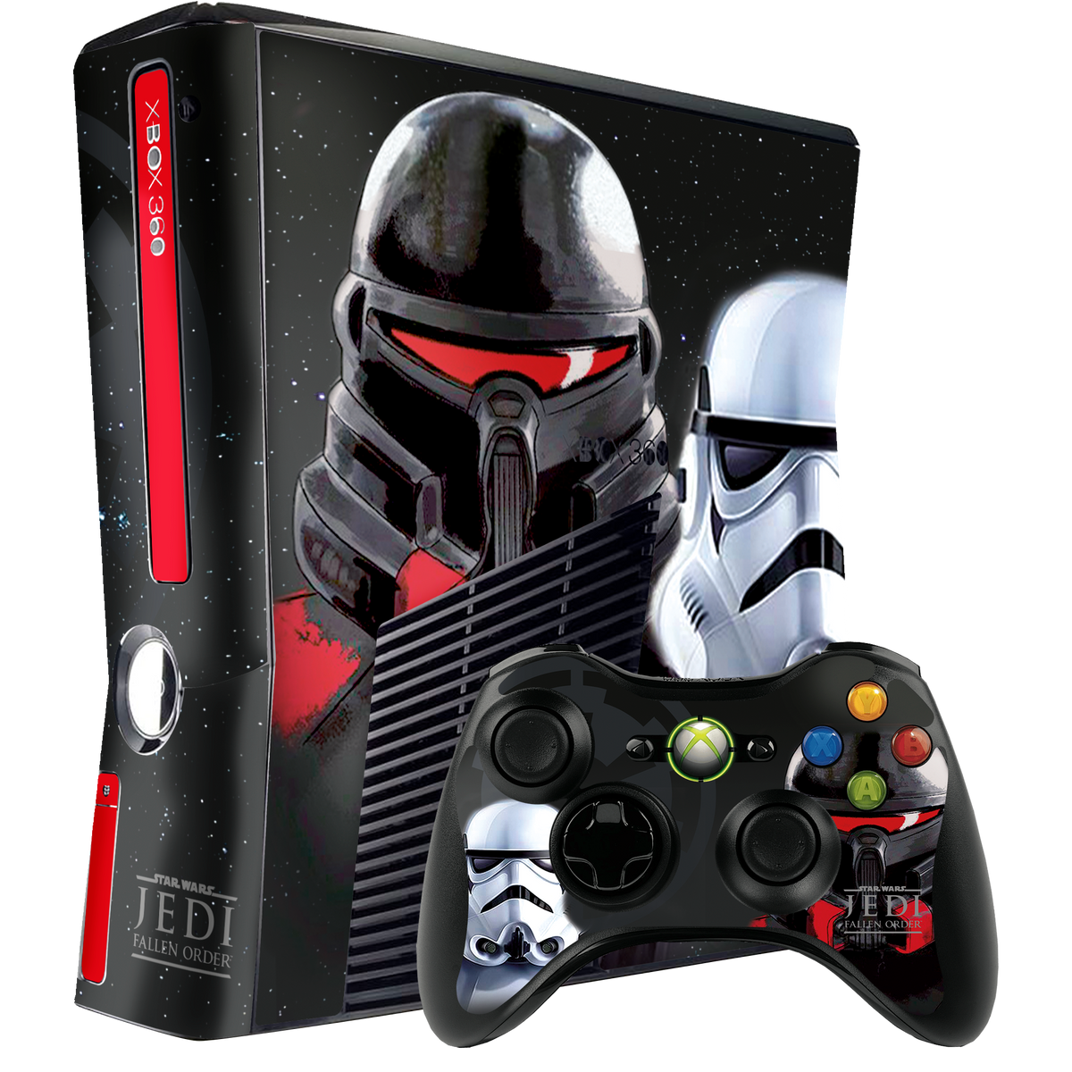 Star Wars Jedi Skin Xbox 360 Slim Xonebrand