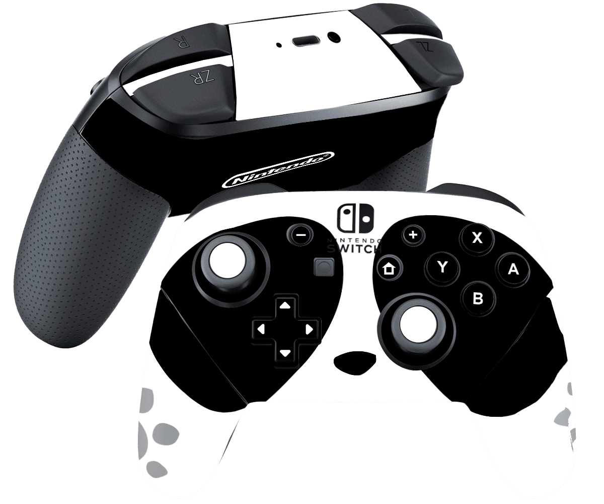 Panda Skin Nintendo Switch Pro Controller Xonebrand
