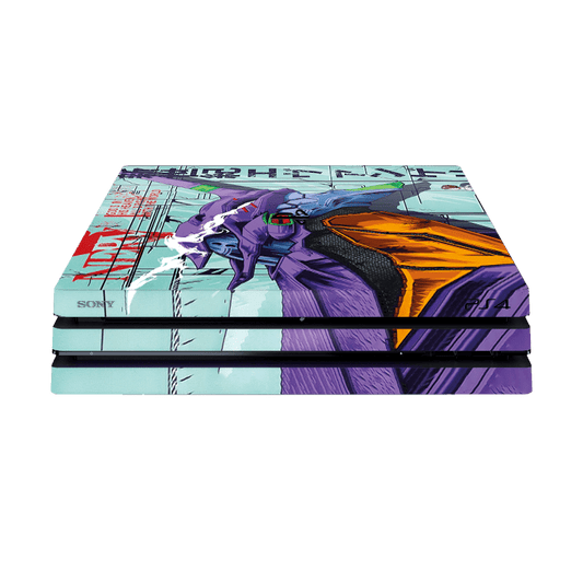 Evangelion PS4 Pro Bundle Skin