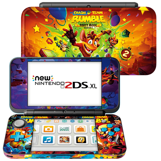 Crash Rumble Nintendo New 2DS XL (2017) Skin