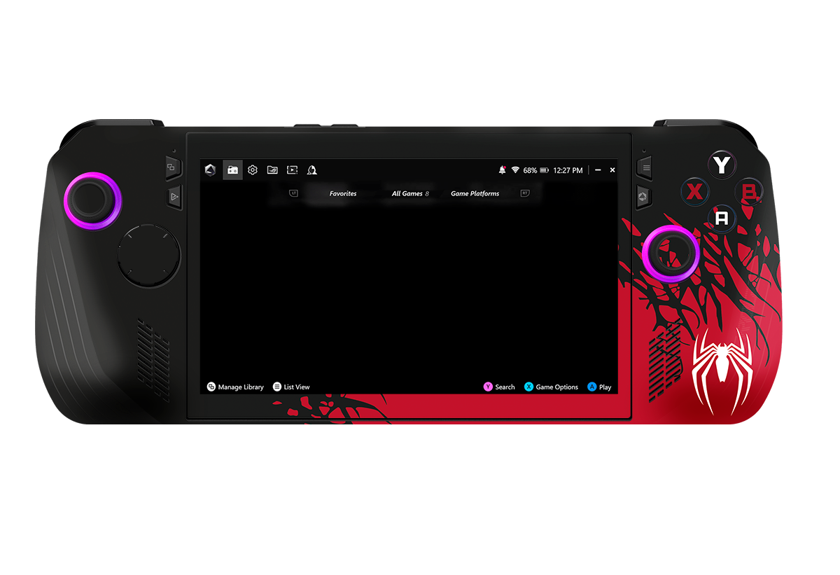 Spider-Man 2 Asus Rog Ally X Handheld Gaming Computer Skin