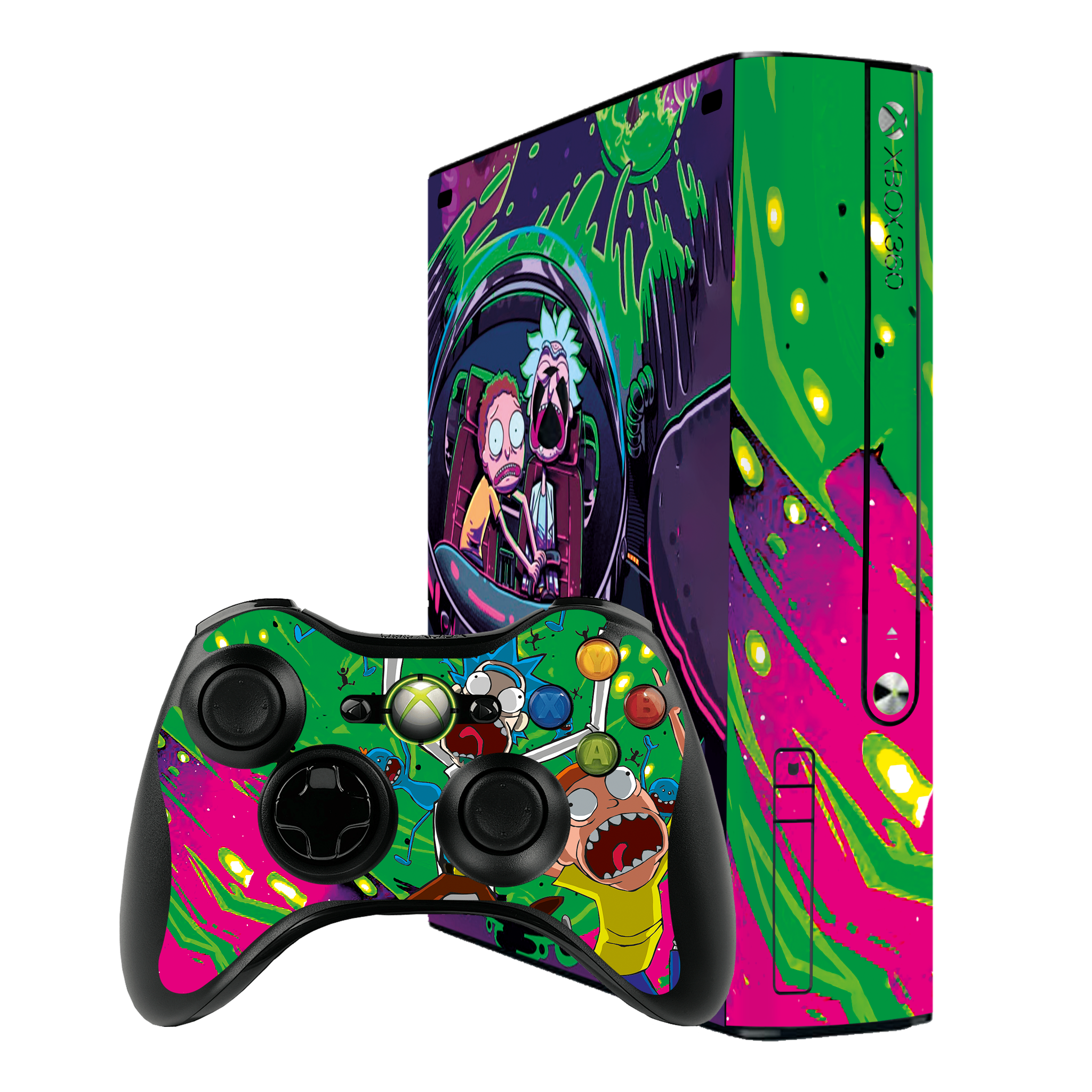Rick & Morty Skin Xbox 360 E Xonebrand