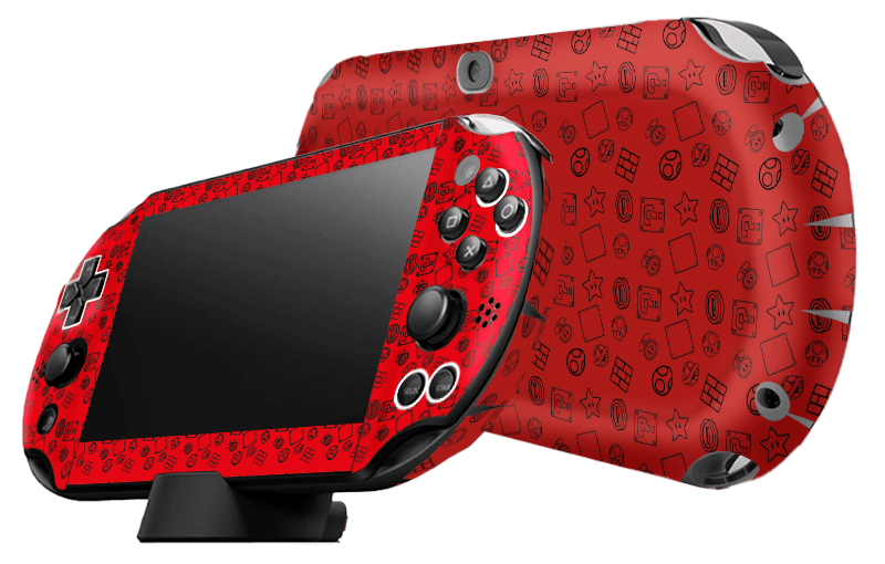 Mario Bros Skin Playstation Portable PSVita Slim Xonebrand