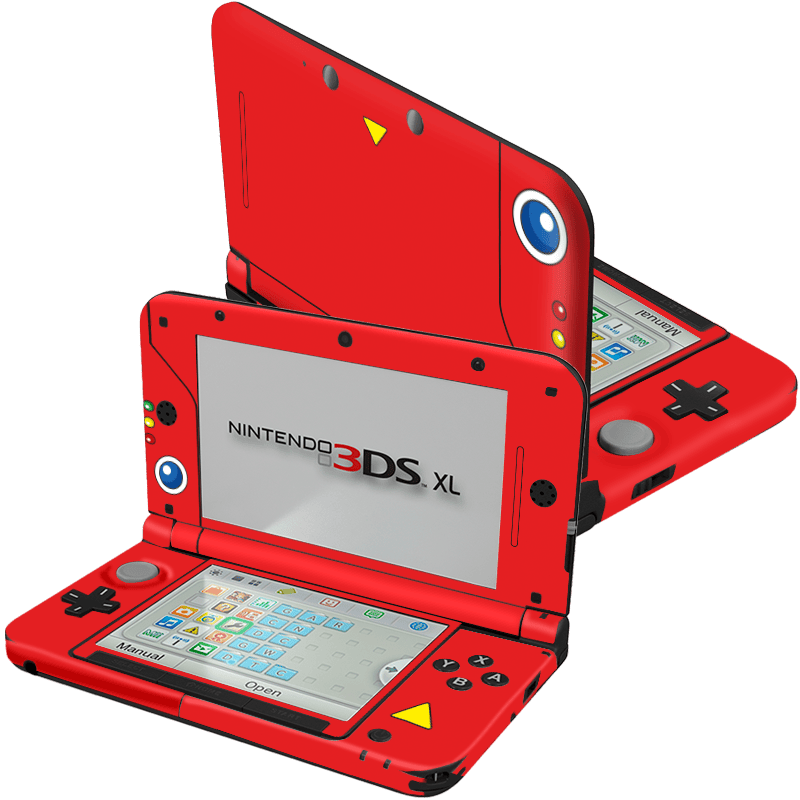 Pokemon Pokedex Skin Nintendo 3Ds XL (2012)