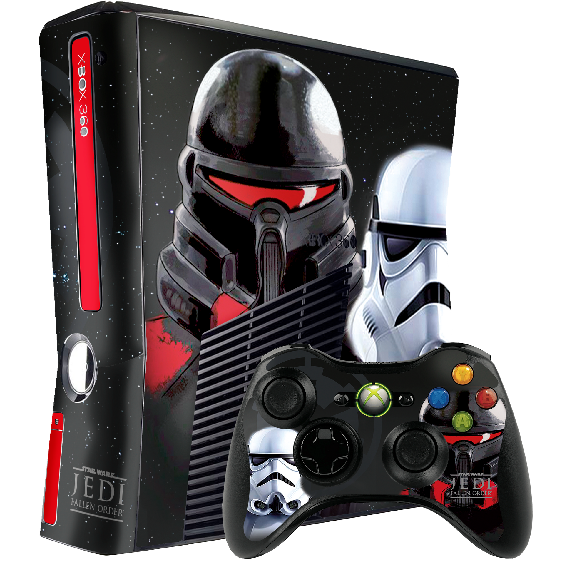 Star Wars Jedi Xbox 360 Slim Bundle Skin