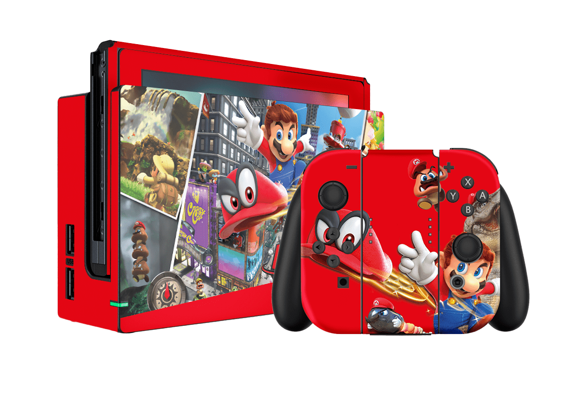 Mario Odyssey Skin Nintendo Switch (2017)