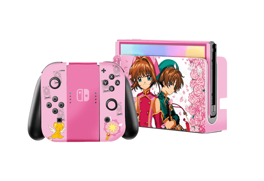 Sakura Card Nintendo Switch Oled (2021) Skin