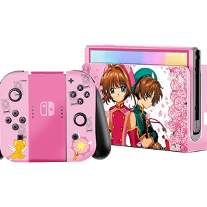 Sakura Card Nintendo Switch Oled (2021) Skin