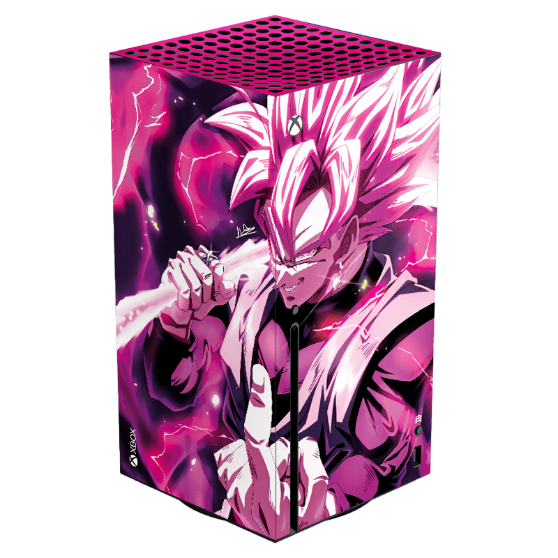 Goku Black Dragon Ball Super Xbox Series X Skin Xonebrand