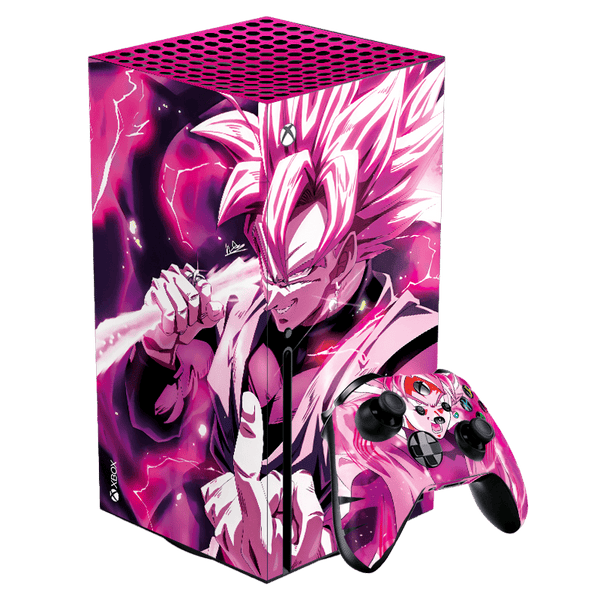 Goku Black Dragon Ball Super Xbox Series X Skin Xonebrand