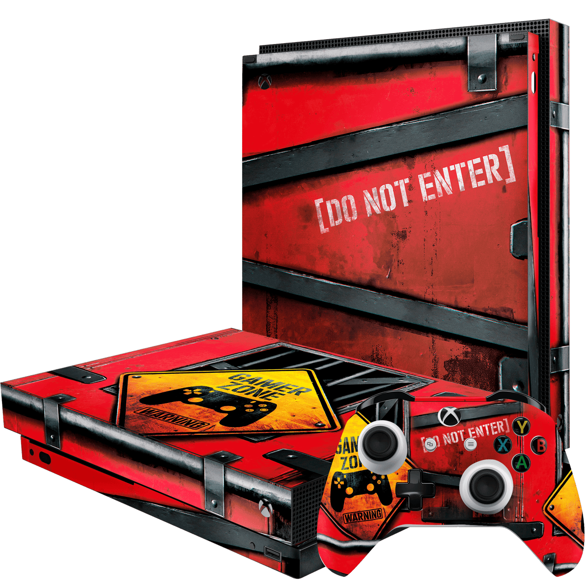 Gamer Zone Skin Xbox One X Xonebrand