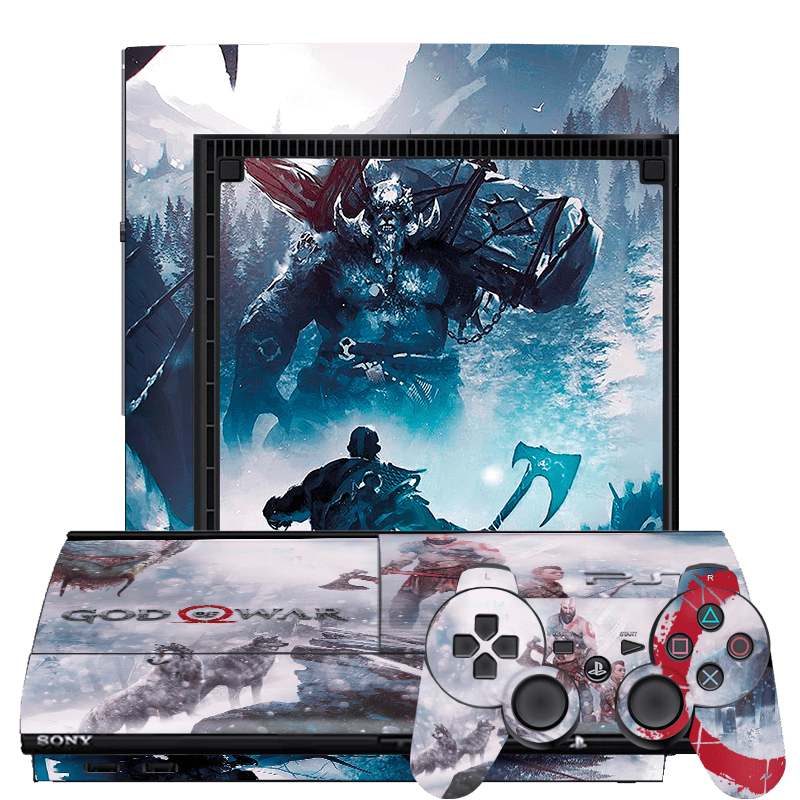 God of War Ragnarok Skin Playstation 3 Super Slim Xonebrand