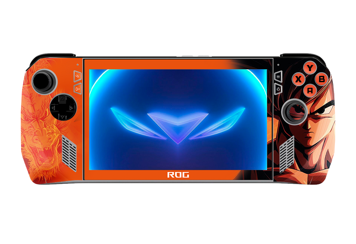 Goku Skin Asus Rog Ally Xonebrand