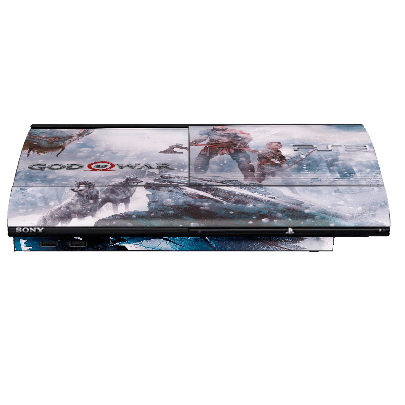 God of War Ragnarok Skin Playstation 3 Super Slim Xonebrand