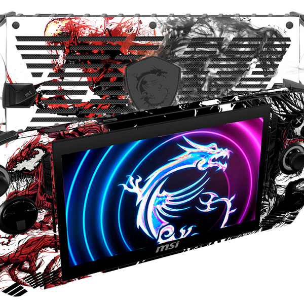 Skin para MSI Claw A1M edición Venom vs Carnage – Xonebrand