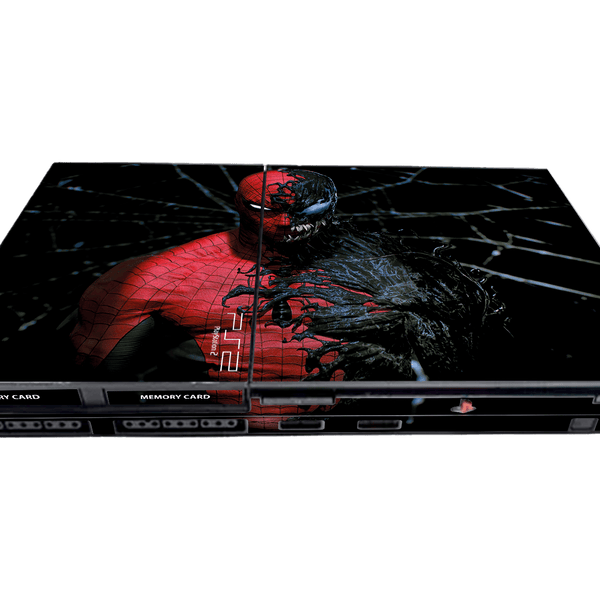 Spiderman vs Venom Skin Playstation 2 Slim