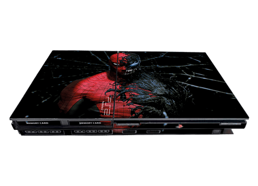 Spiderman vs Venom Skin Playstation 2 Slim