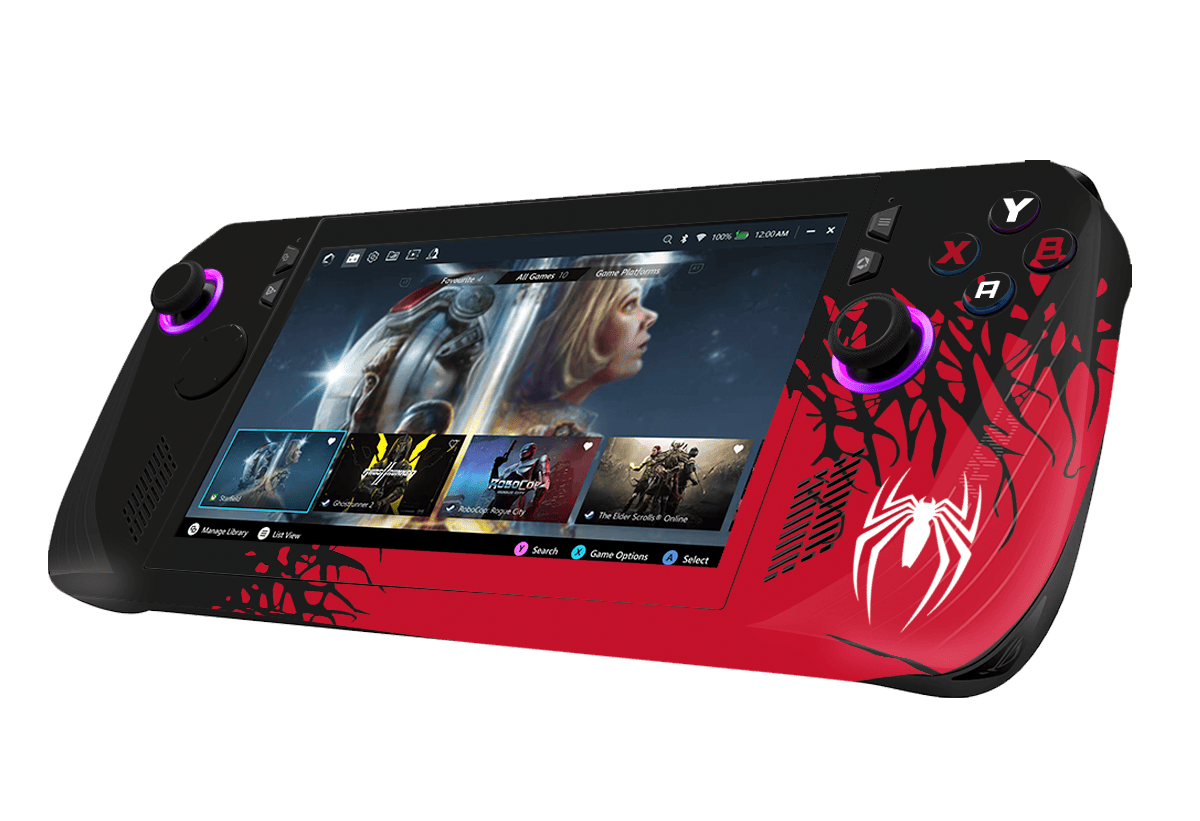 Skin para ASUS Rog Ally X edición Spiderman 2 – Xonebrand