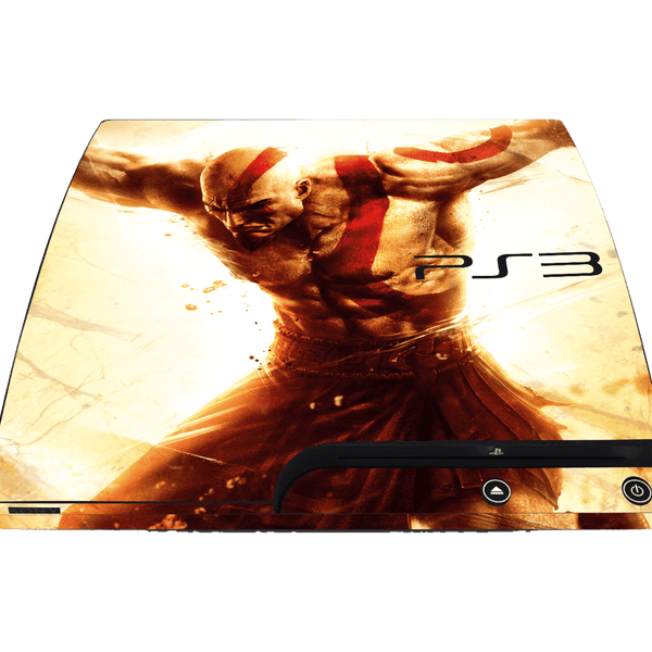 God of War Ascension Skin Playstation 3 Slim