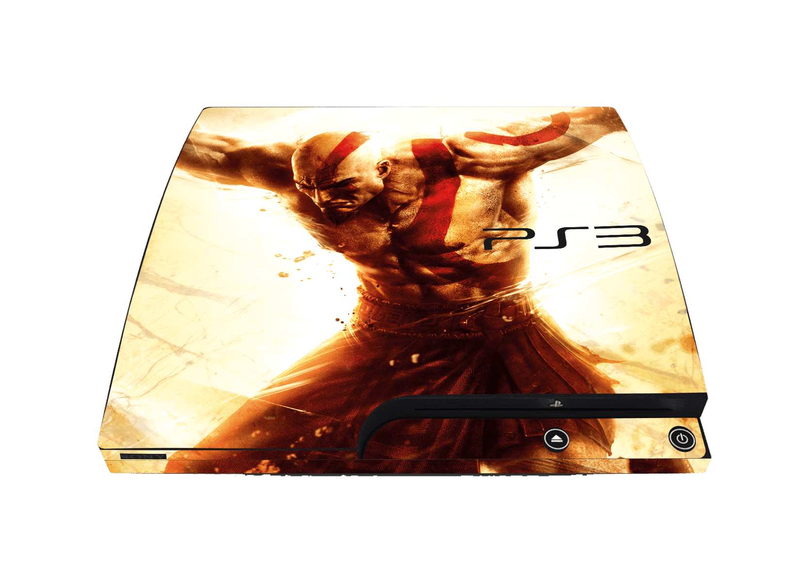 God of War Ascension Skin Playstation 3 Slim