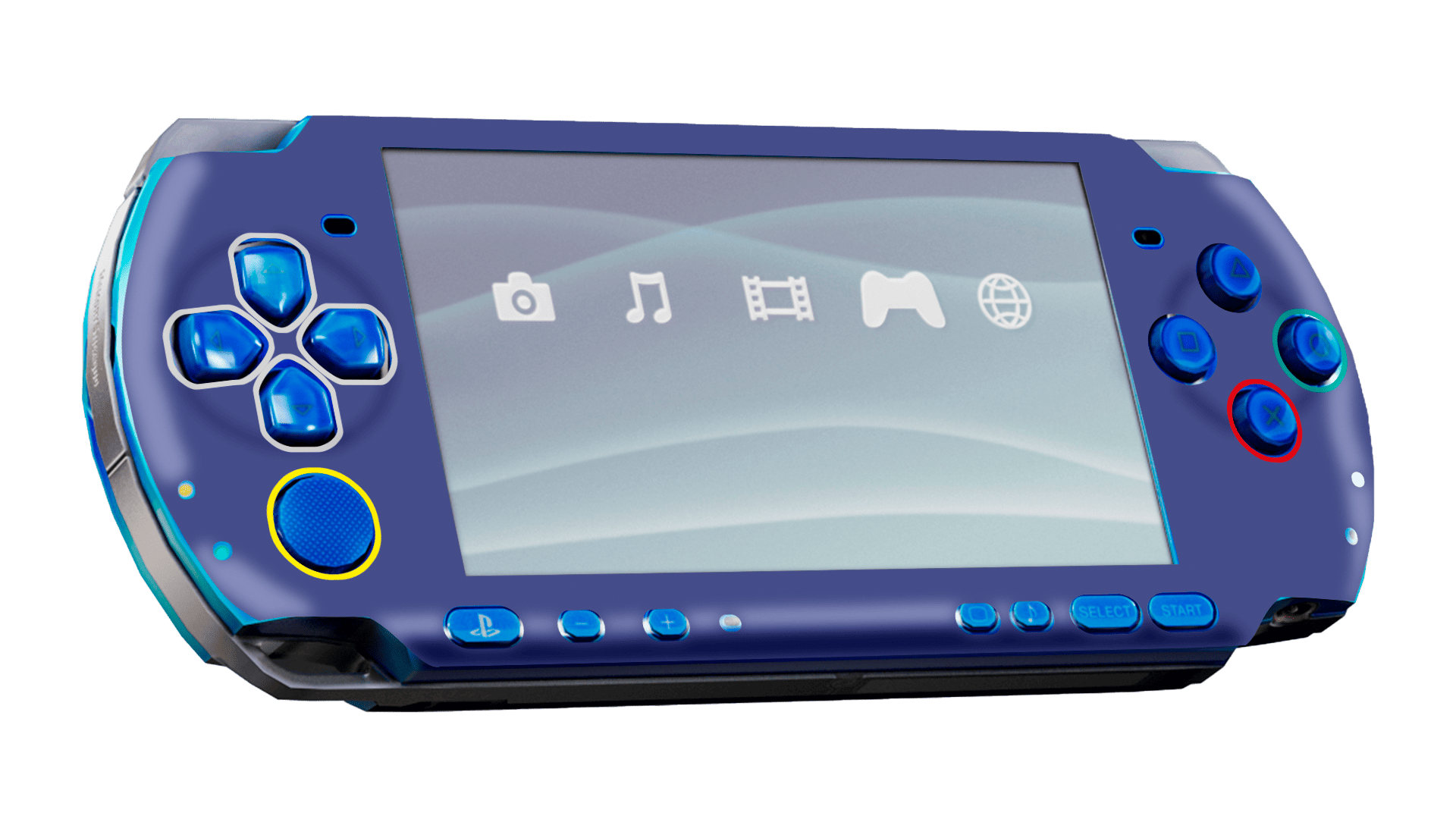 Game Cube Skin Playstation Portable (PSP)
