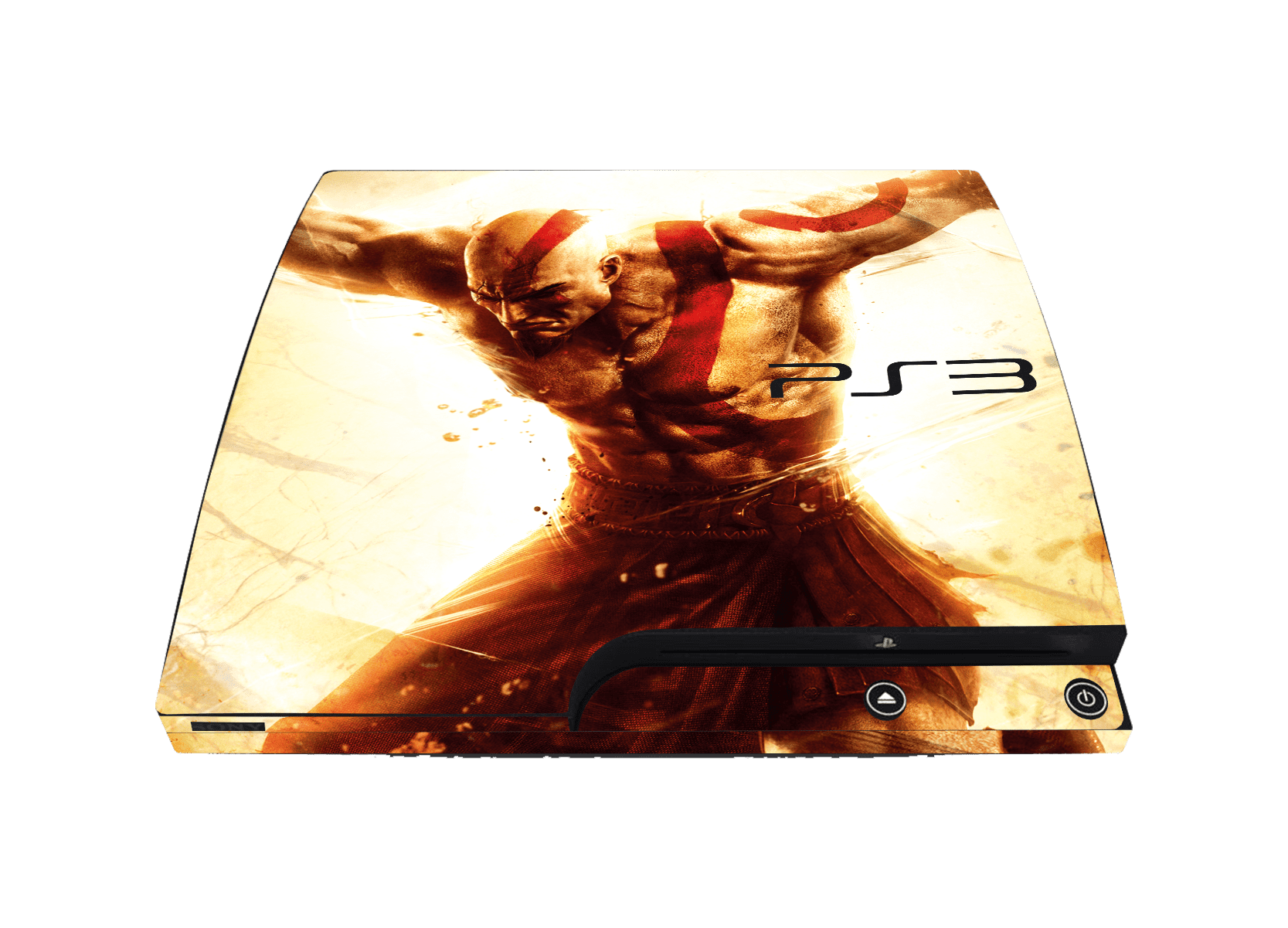 God of War PS3 Slim Bundle Skin