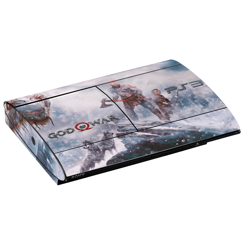 God of War Ragnarok Skin Playstation 3 Super Slim Xonebrand
