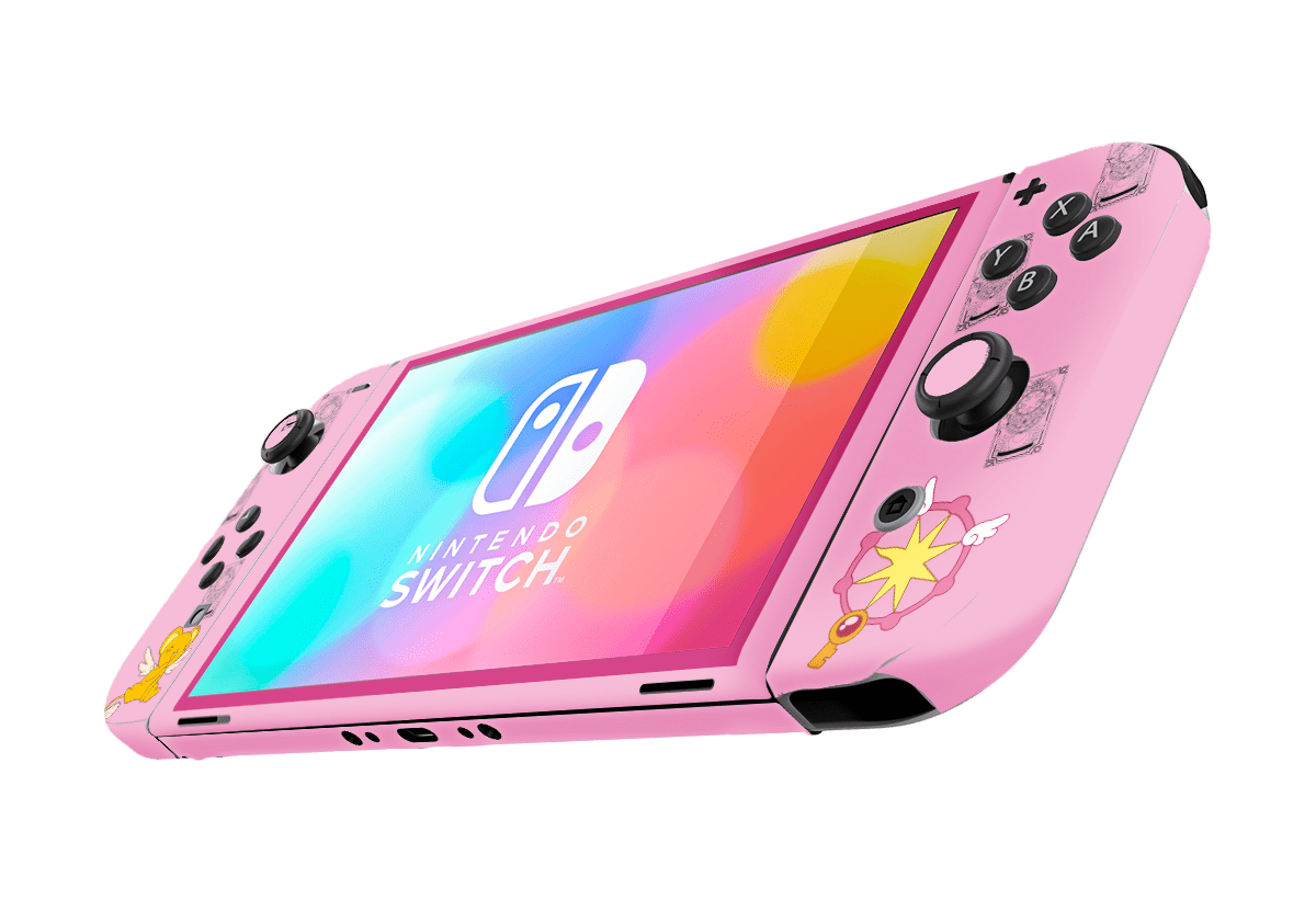 Sakura Card Skin Nintendo Switch OLED (2021)
