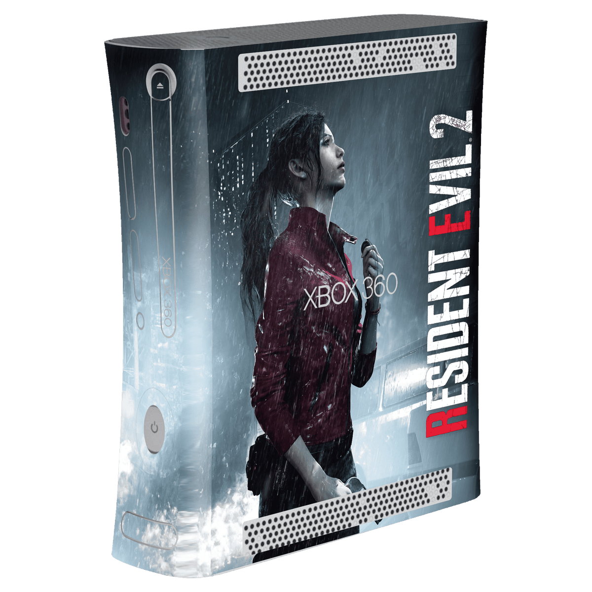Resident Evil 2 Skin Xbox 360 Fat Xonebrand