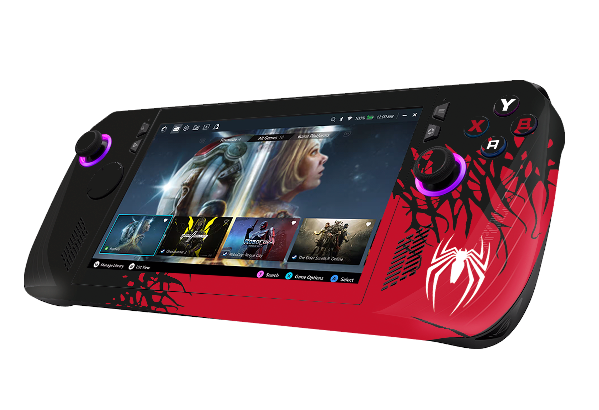 Spider-Man 2 Asus Rog Ally X Handheld Gaming Computer Skin