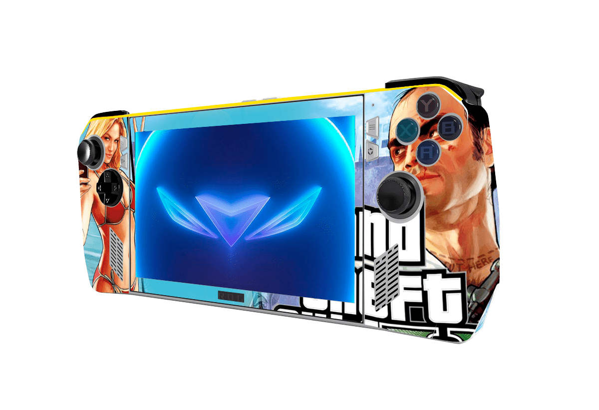 GTA V Asus Rog Ally Handheld Gaming Computer Skin