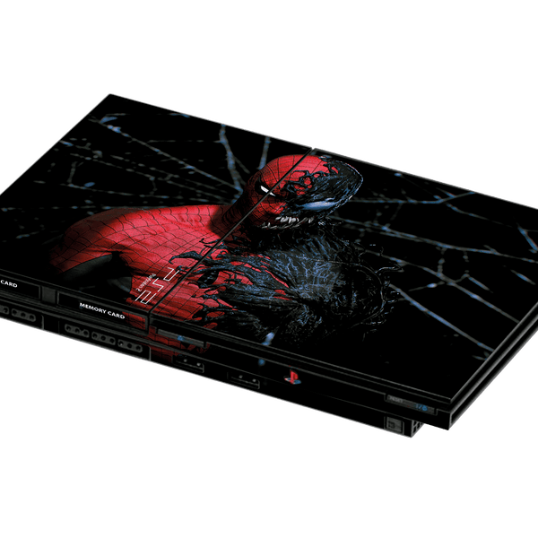 Spiderman vs Venom Skin Playstation 2 Slim