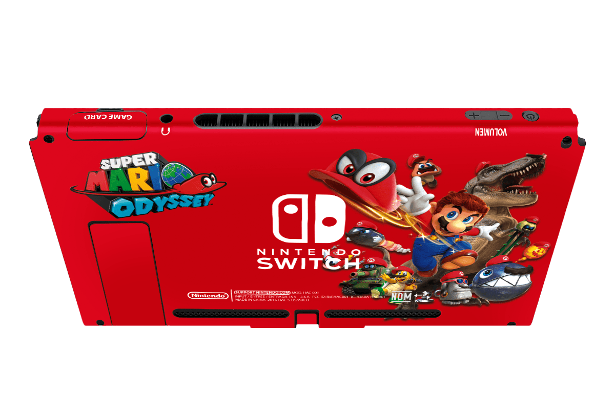 Mario Odyssey Skin Nintendo Switch (2017) Xonebrand