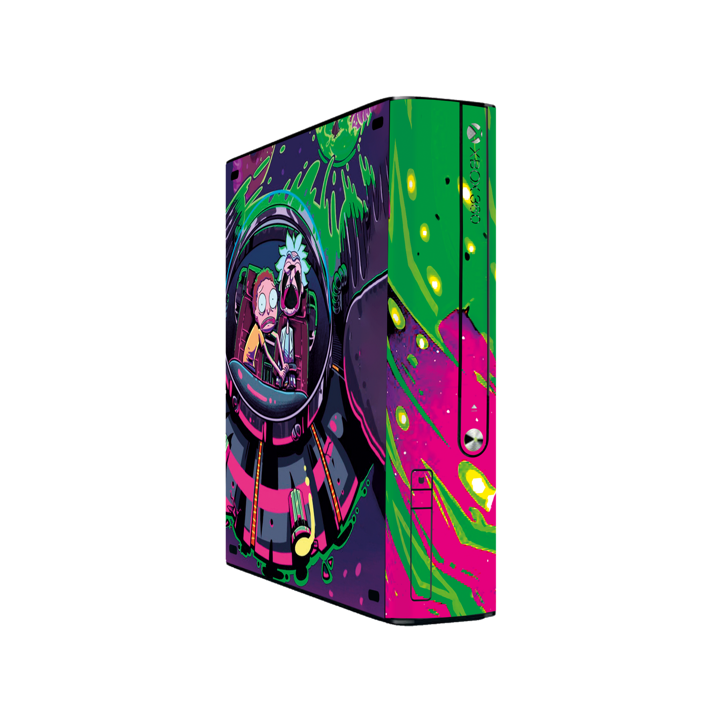 Rick & Morty Xbox 360 E Bundle Skin