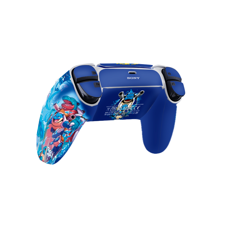 Pokemon Squirtle Skin Playstation 5 DualSense Full Xonebrand
