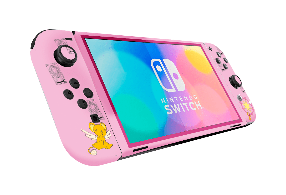 Sakura Card Skin Nintendo Switch OLED (2021)