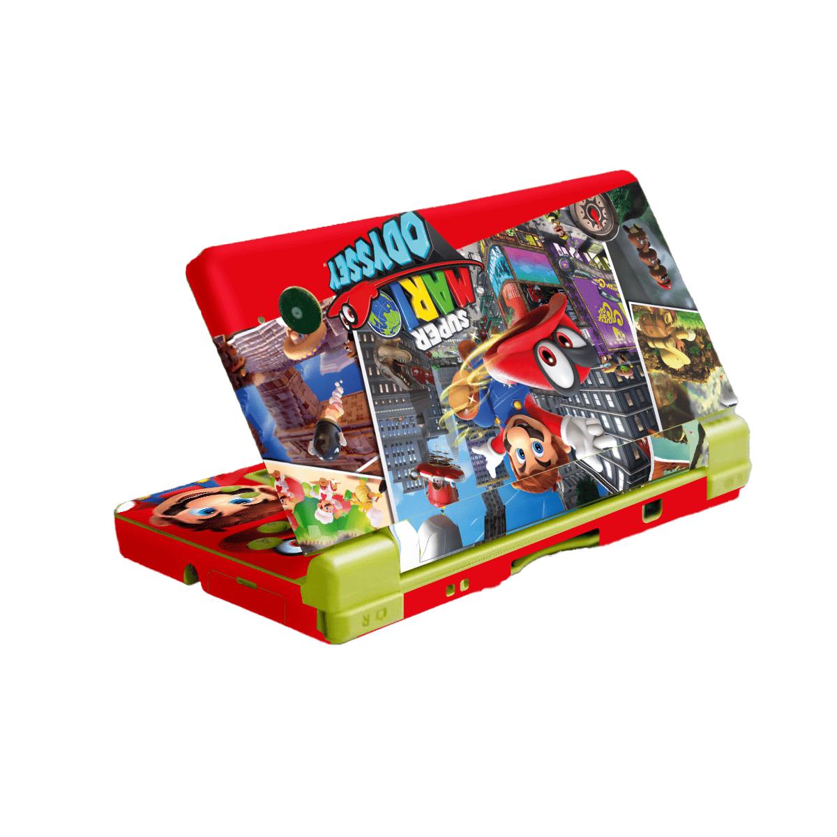 Mario Odyssey Skin Nintendo DSi XL (2009) Xonebrand