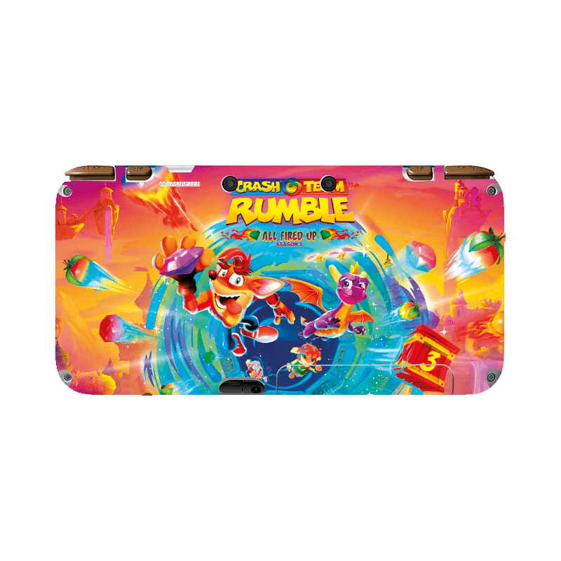 Crash Rumble Nintendo New 2DS XL (2017) Skin