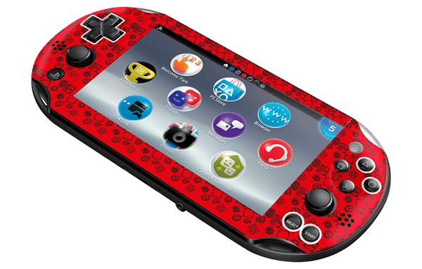 Mario Bros Skin Playstation Portable PSVita Slim