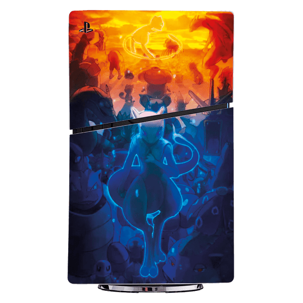 Pokemon Mewtwo Skin Playstation 5 Slim