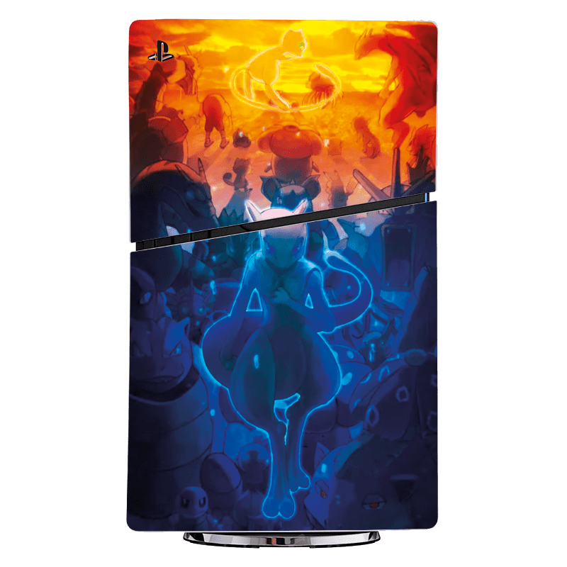 Pokemon Mewtwo Skin Playstation 5 Slim
