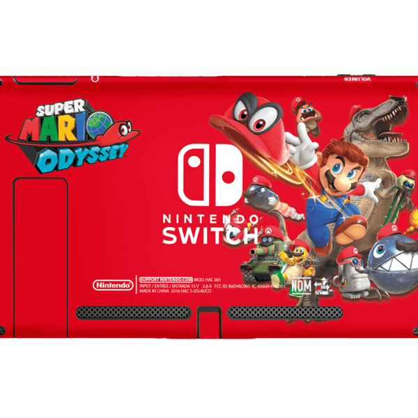 Mario Odyssey Skin Nintendo Switch (2017) Xonebrand